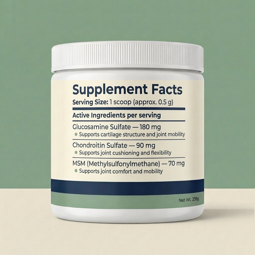 Essential Glucosamine Joint Support Powder for Cats