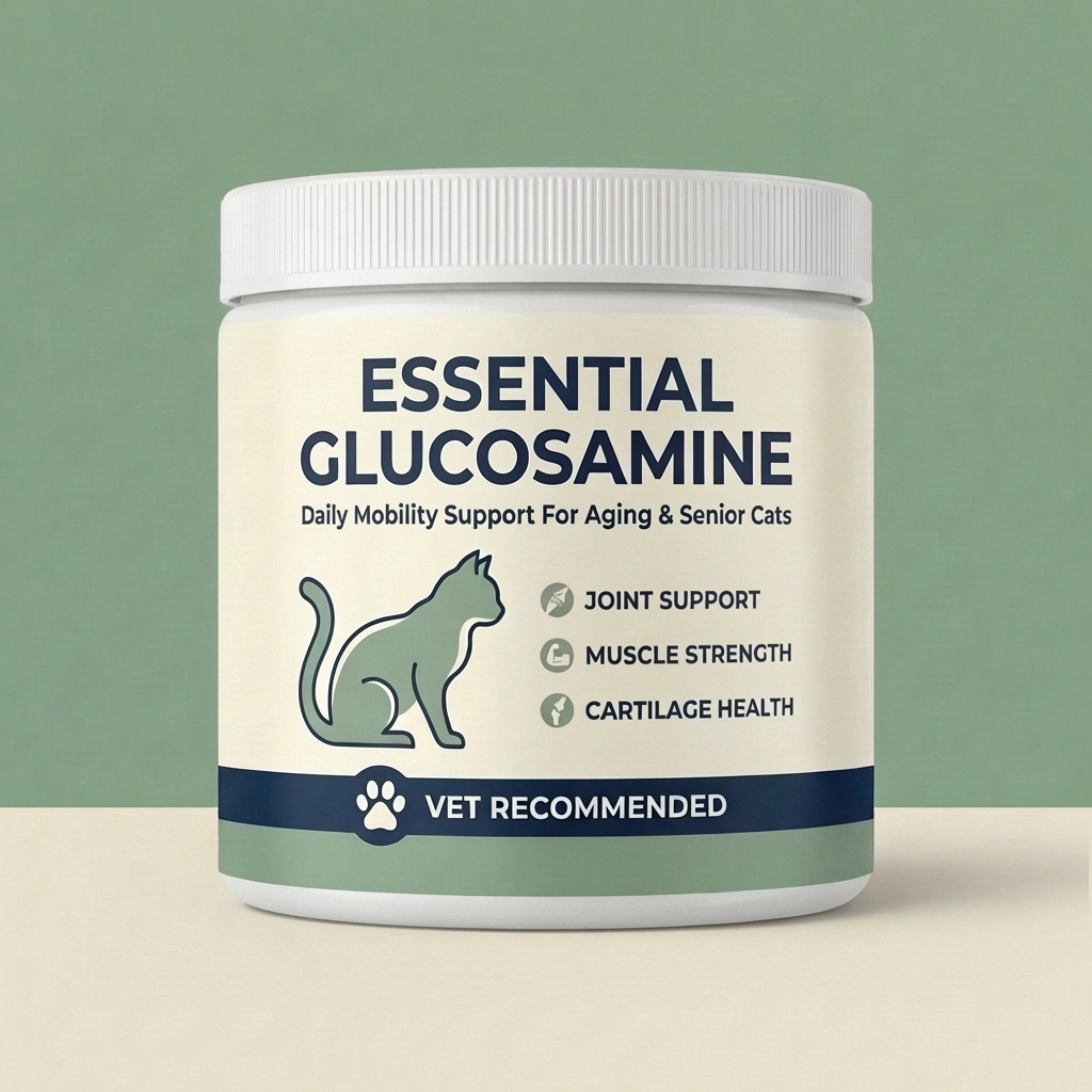 Essential Glucosamine Joint Support Powder for Cats