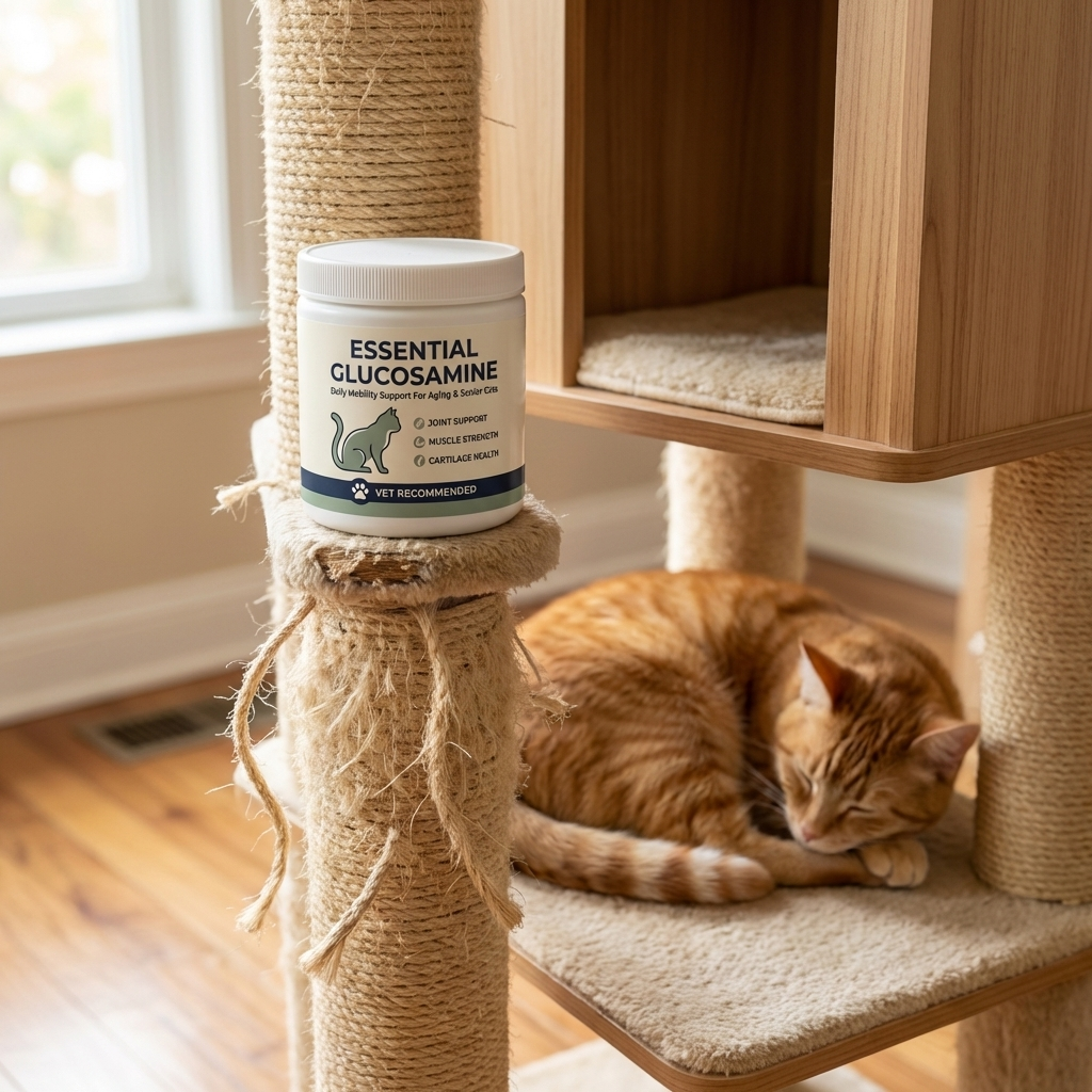 Essential Glucosamine Joint Support Powder for Cats