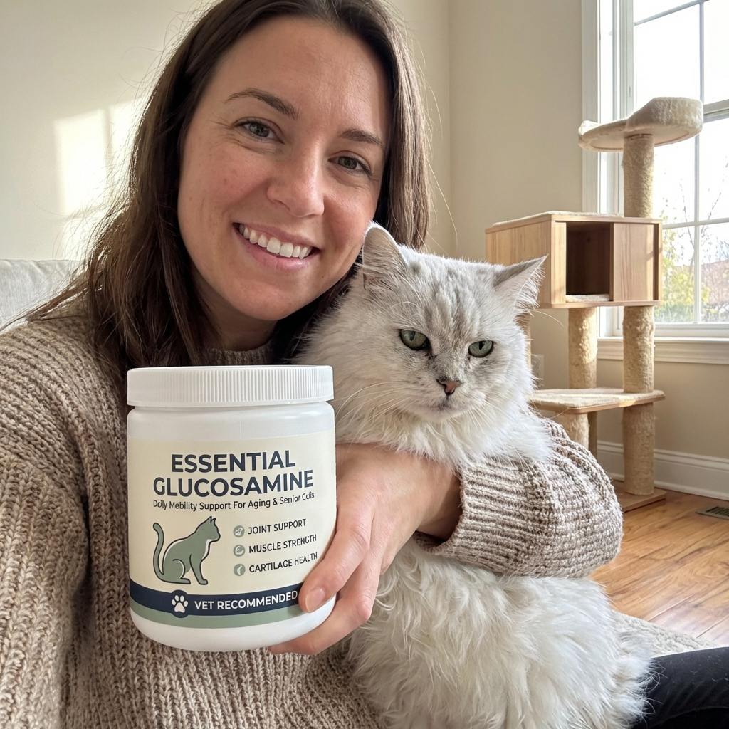 Essential Glucosamine Joint Support Powder for Cats