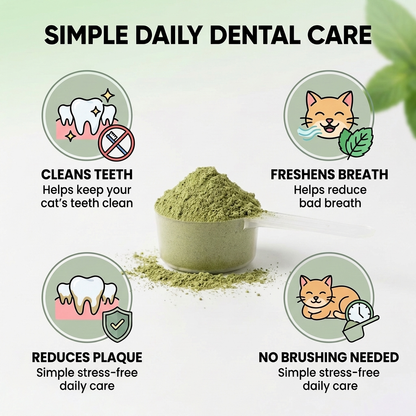Feline Fresh — Daily Oral Care Powder For Cats