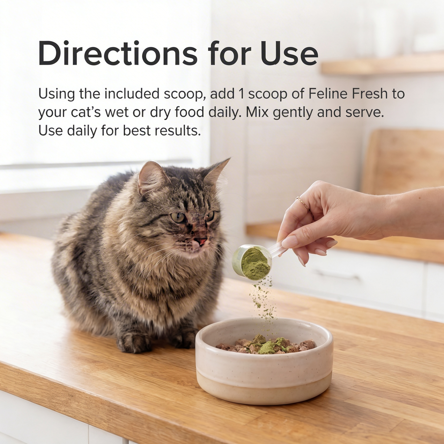 Feline Fresh — Daily Oral Care Powder For Cats