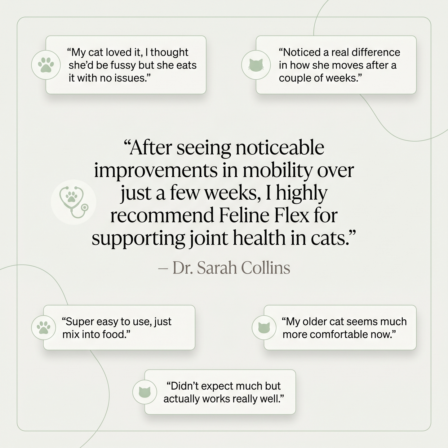 Feline Flex — Daily Joint Care Powder For Cats