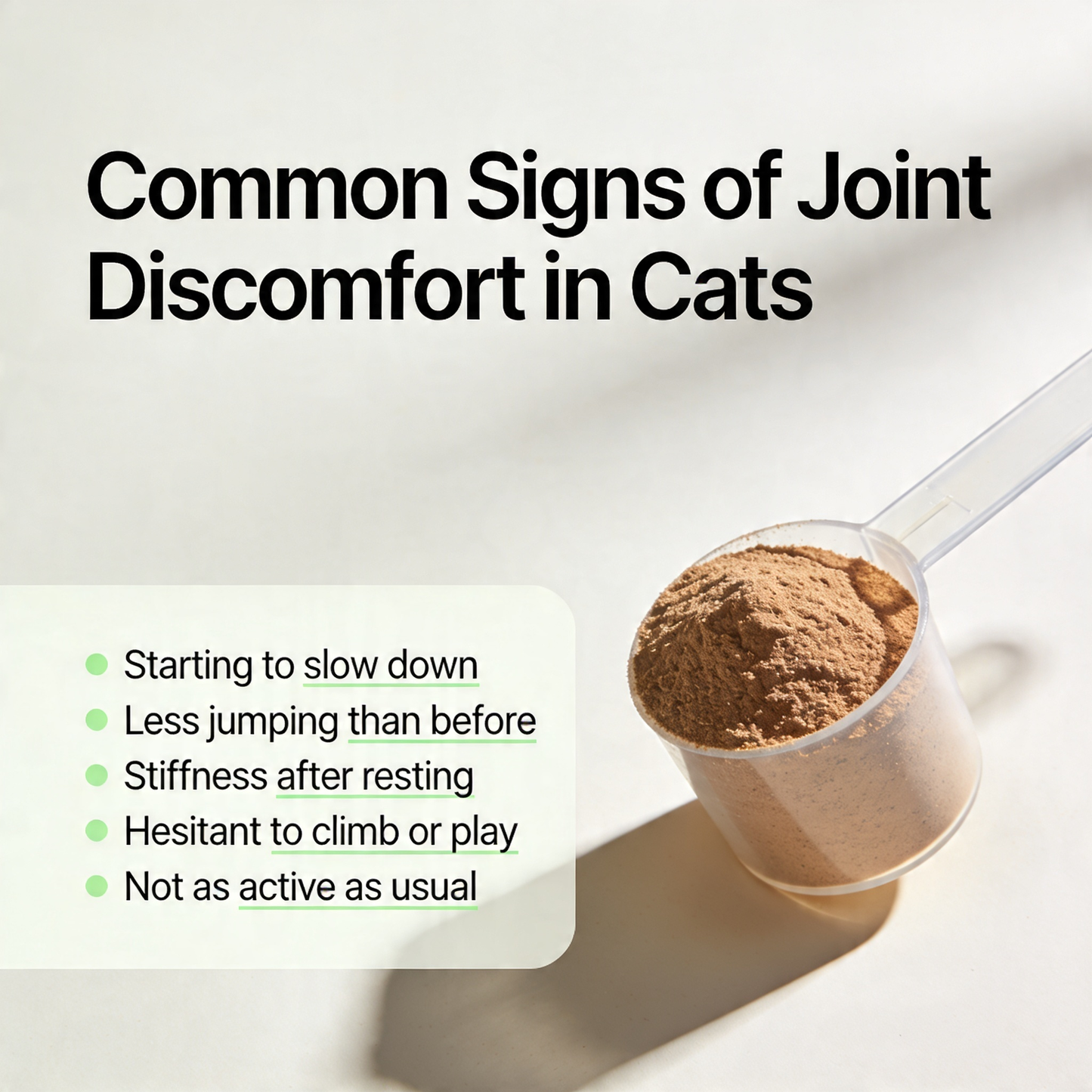 Feline Flex — Daily Joint Care Powder For Cats