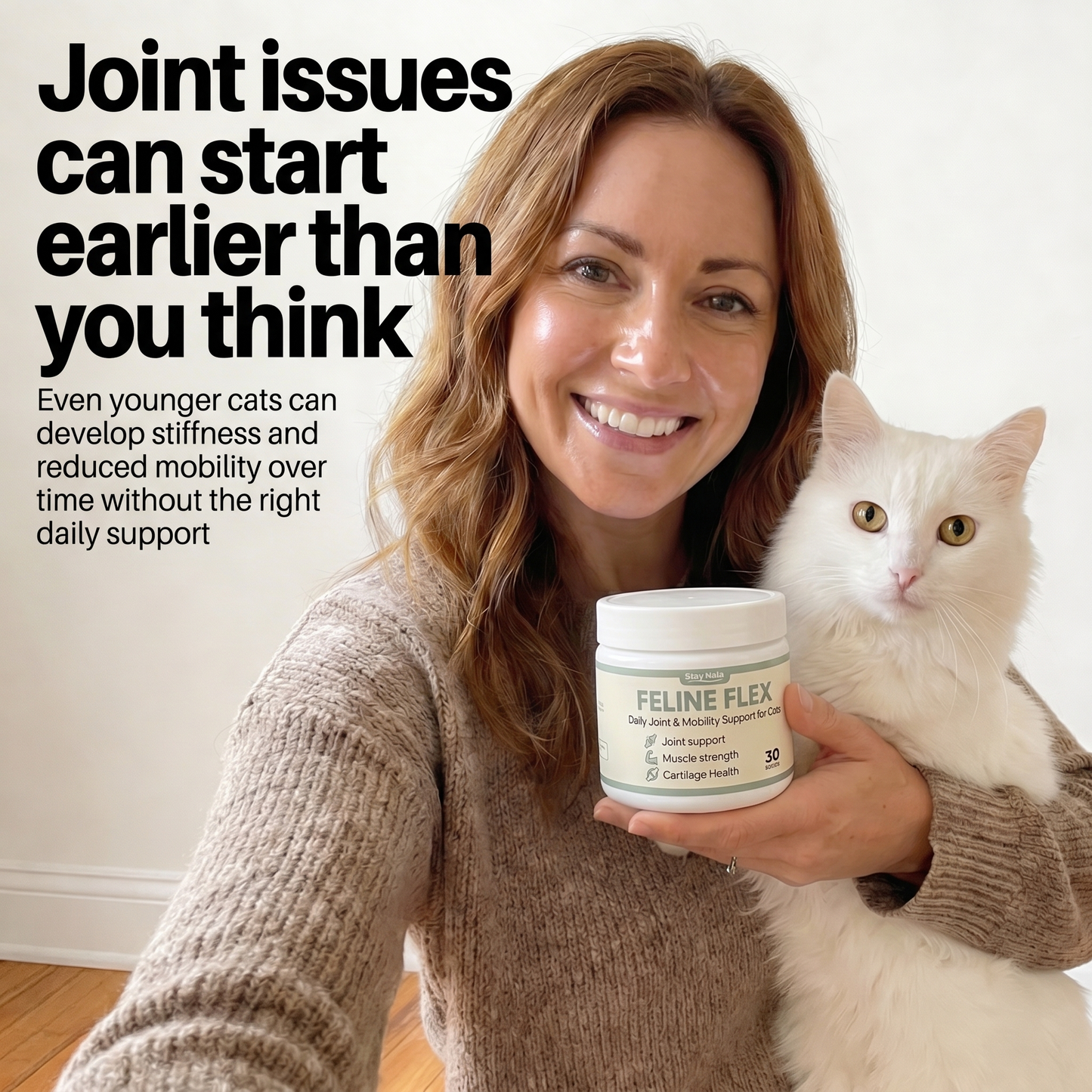 Feline Flex — Daily Joint Care Powder For Cats